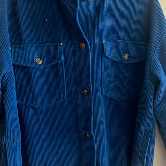 Zara corduroy button up size S - Picture 3 of 8